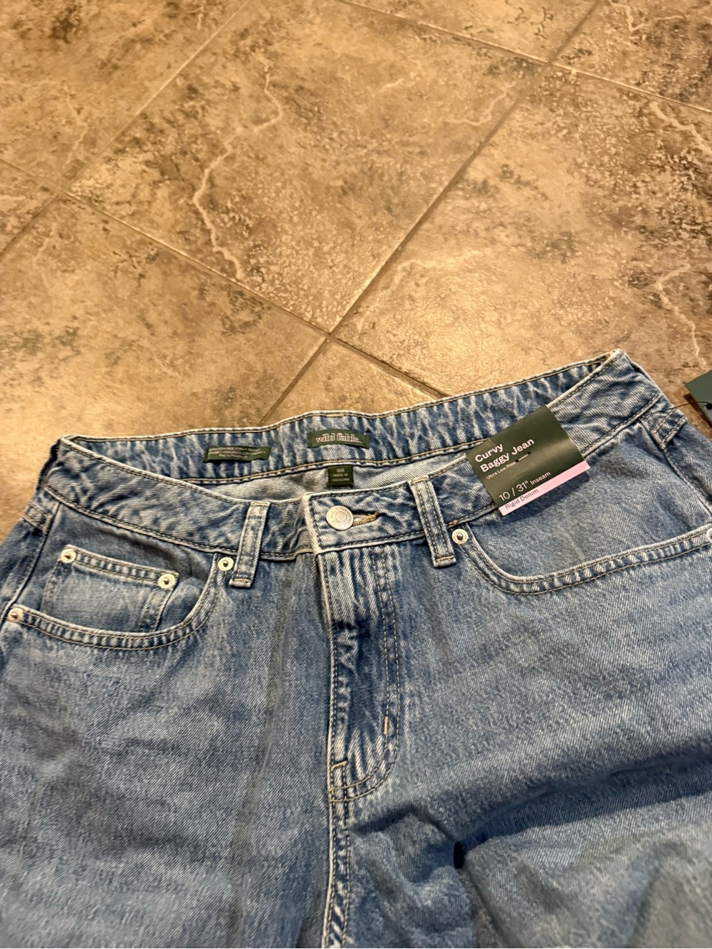 đWild fable curvy baggy womenâs Jean - Picture 3 of 6